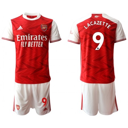 Camisetas Arsenal Alexandre Lacazette 9 Niños Primera Equipacion 2020/2021